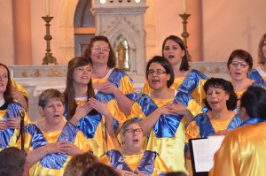 28 avril 2018 - Domarin : 1er concert d'un Festival, une page gospel s'écrit